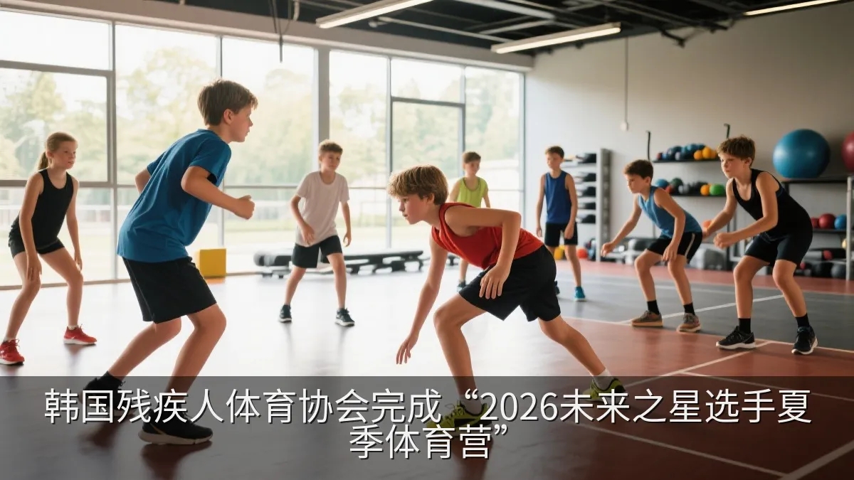 韩国残疾人体育协会完成“2026未来之星选手夏季体育营”